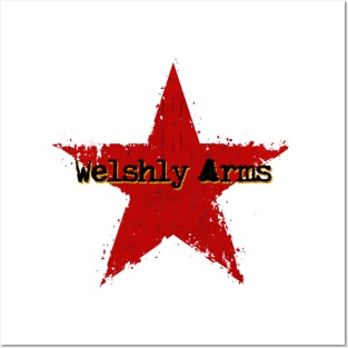 best vintage star Welshly Arms Posters and Art